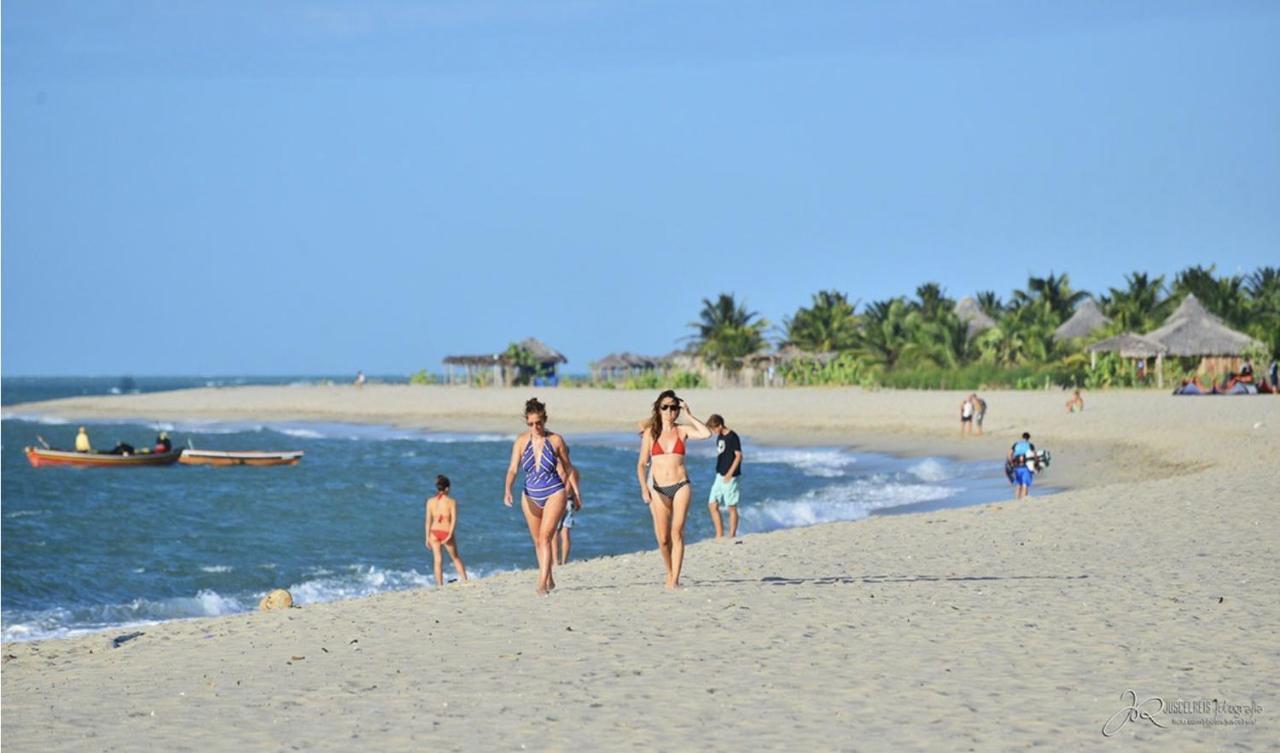 Beach House - Suite 2 - Na Praia -Beachfront Barra Grande  Exterior photo